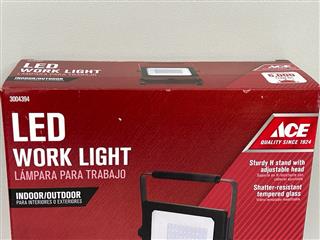 Ace 6000 lm LED Corded Stand (H or Scissor) Work Light NEW